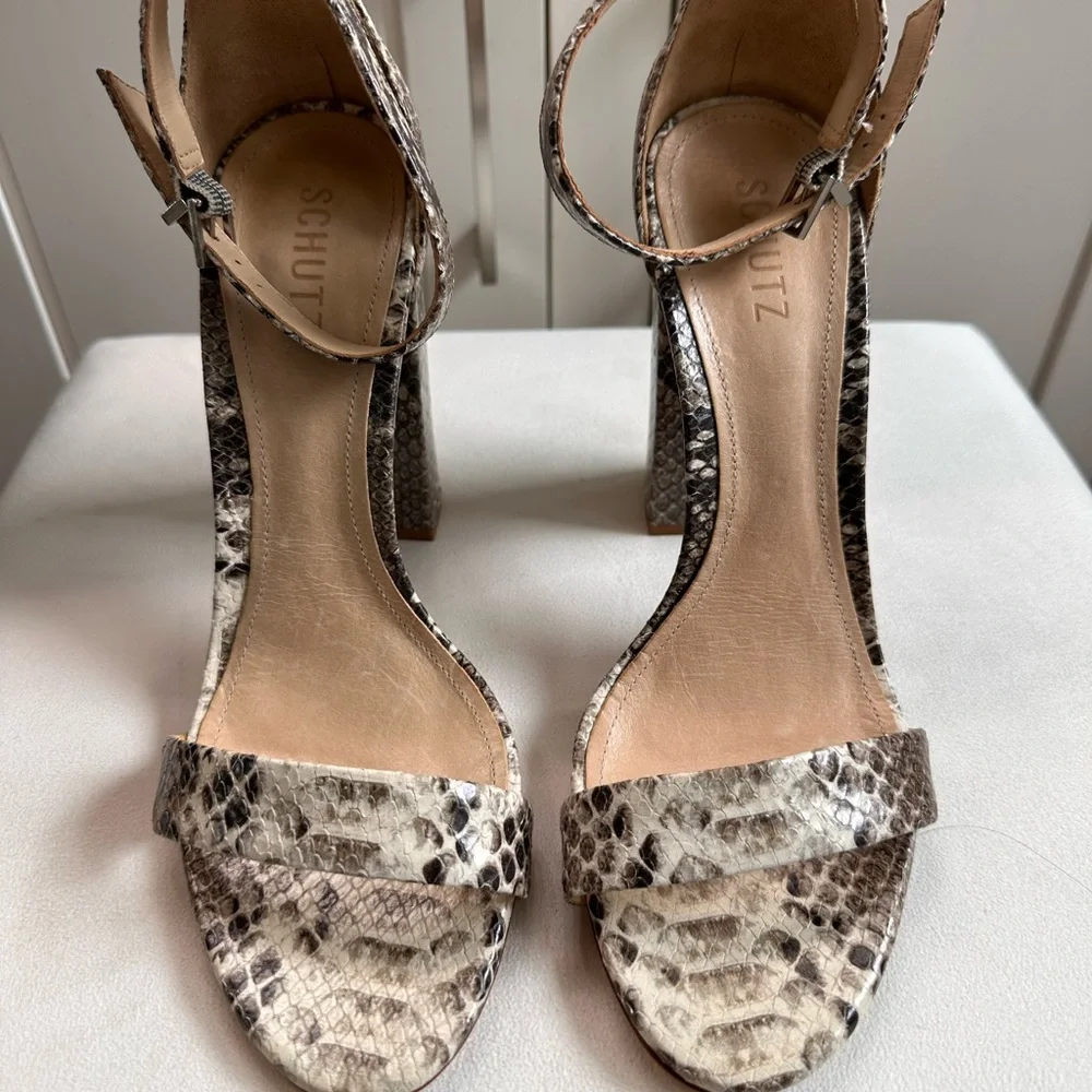 Shutz python heels - Picture 5 of 5